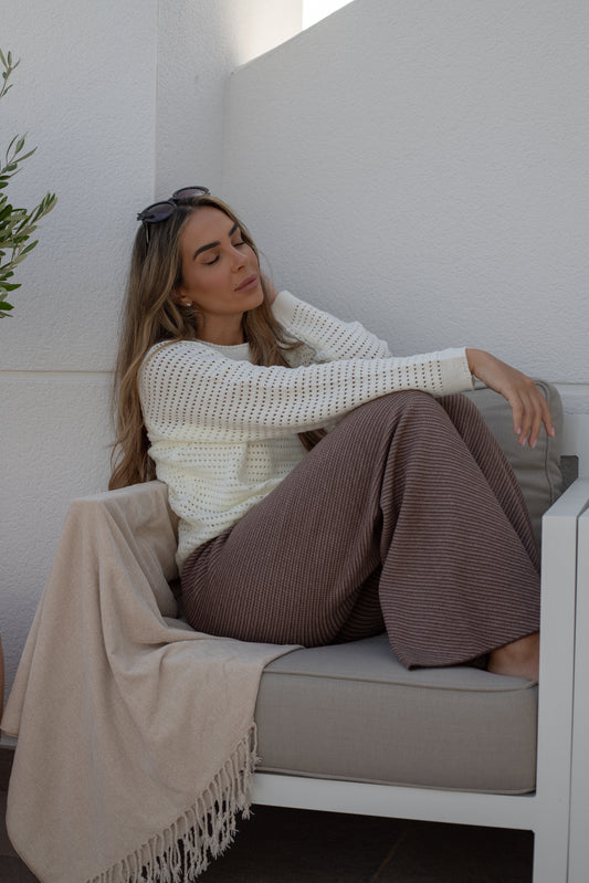 Lounge pants - Brown