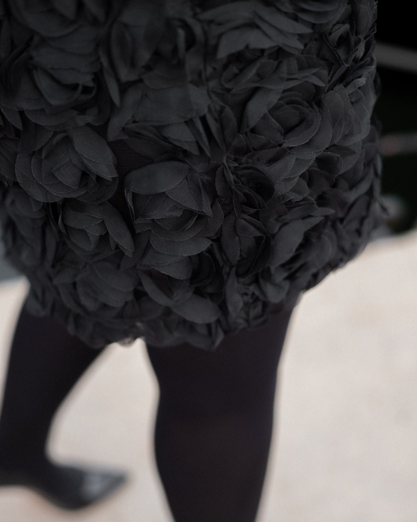 Rose skirt - Black