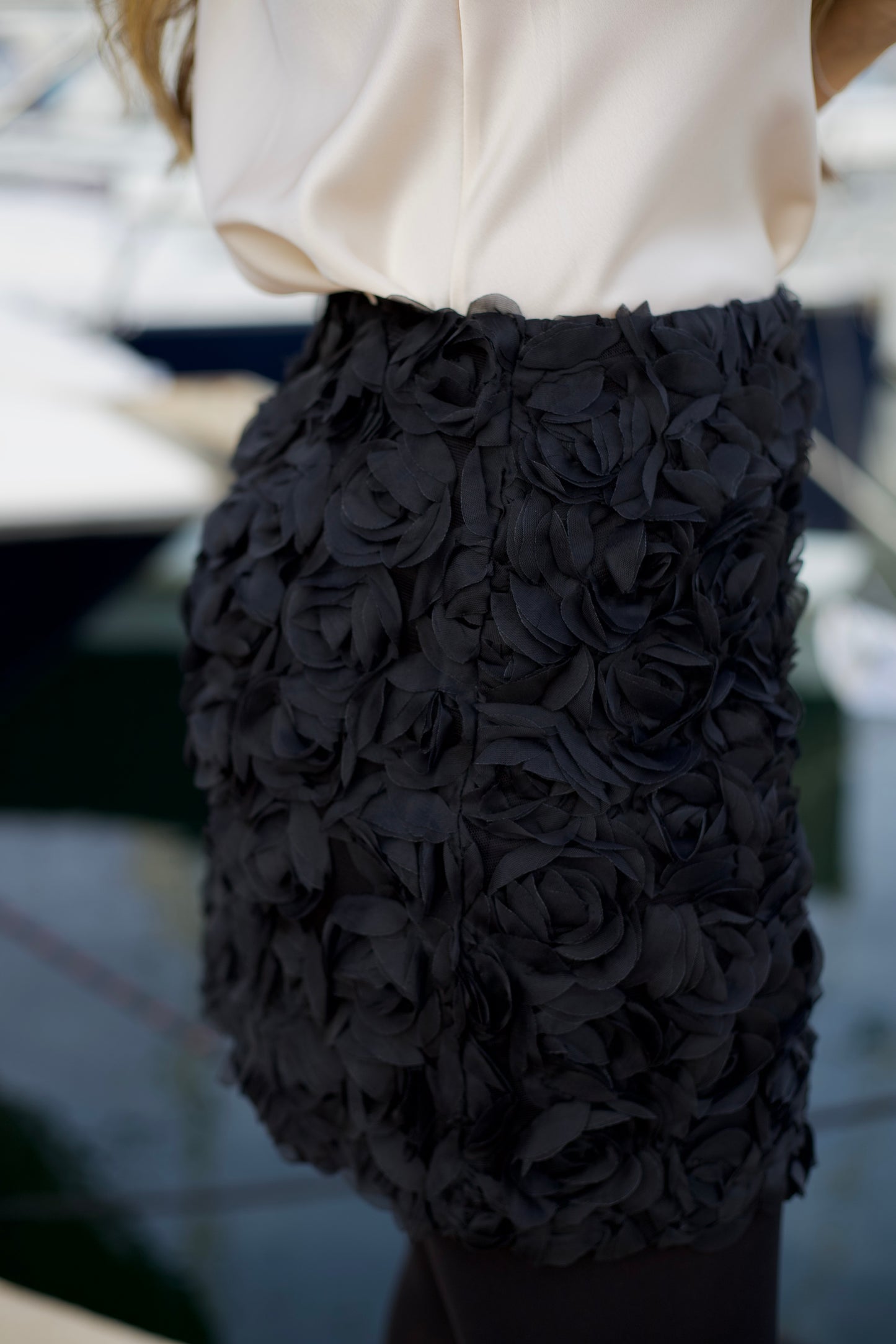 Rose skirt - Black